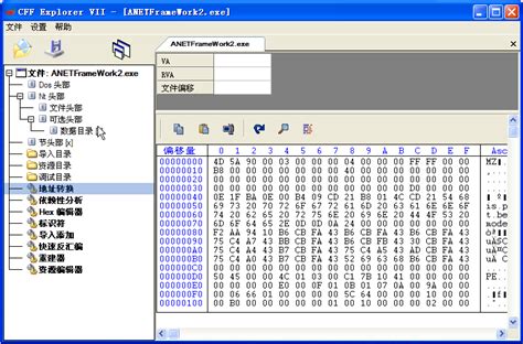 [分享][汉化]CFF Explorer 7.9 官方版（支持中文）.